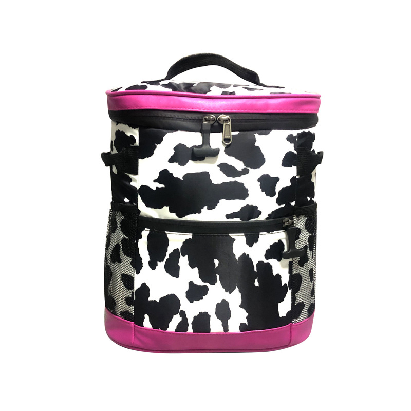 RTS China Waterproof Portable  Fashion Leopard Cooler Backpack Free Shipping (10pcs)