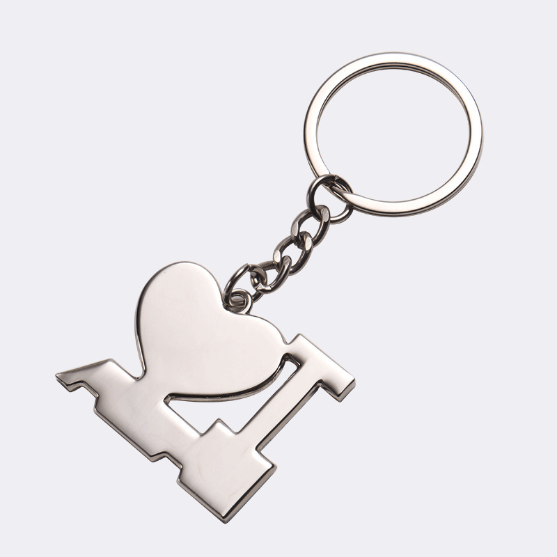 NEW RTS Sublimation Blank Father's and Mother's Day Keychain Free Shipping (25pcs/50pcs)