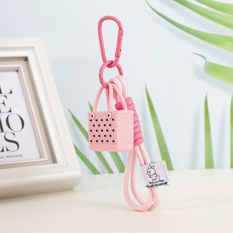 NEW RTS Mini Beach Bag Keychain Charm Free Shipping (50pcs/100pcs)