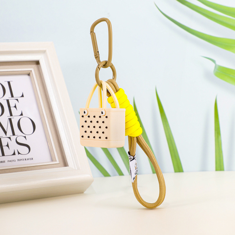 NEW RTS Mini Beach Bag Keychain Charm Free Shipping (50pcs/100pcs)