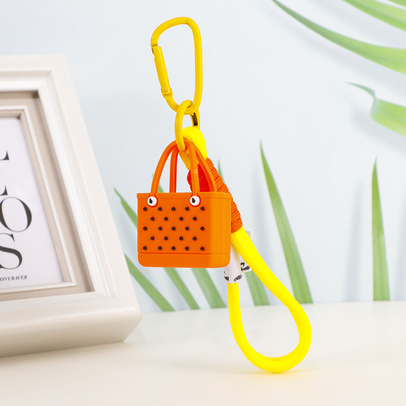 NEW RTS Mini Beach Bag Keychain Charm Free Shipping (50pcs/100pcs)