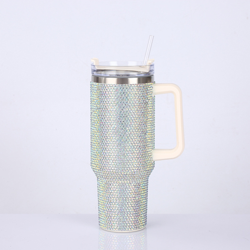 China RTS 40oz Rhinestone Mugs Free Shipping (20PCS/25PCS/50PCS/100PCS)