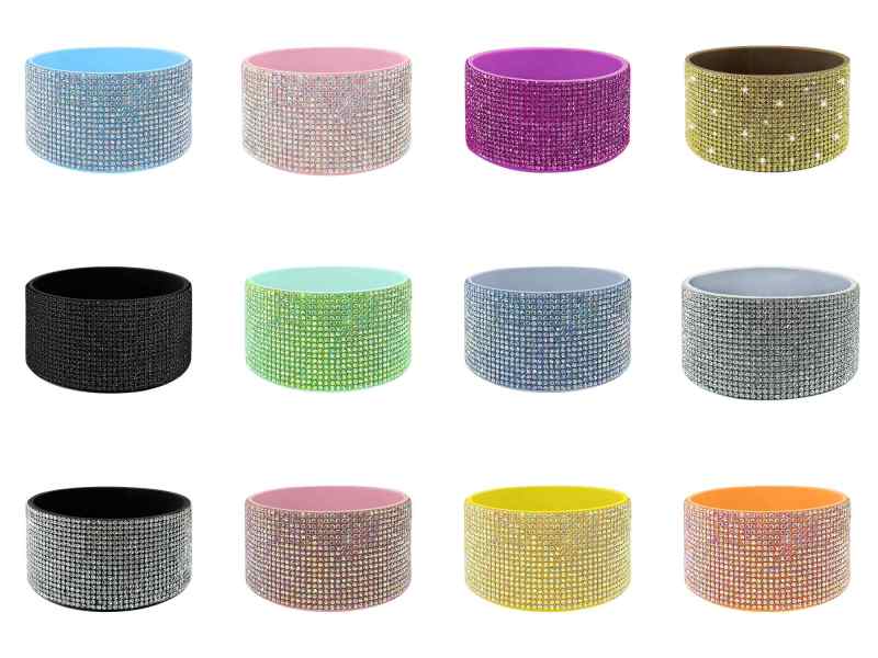 2.9inch Rhinestone Boots Fit 20oz/30oz/40oz Mugs Free Shipping (50pcs)
