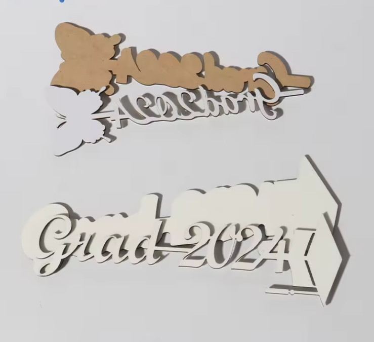 NEW RTS Sublimation Rose MDF Blanks Gift For Graduation and Mother's and Father's Day Free Shipping (20pcs/50pcs)