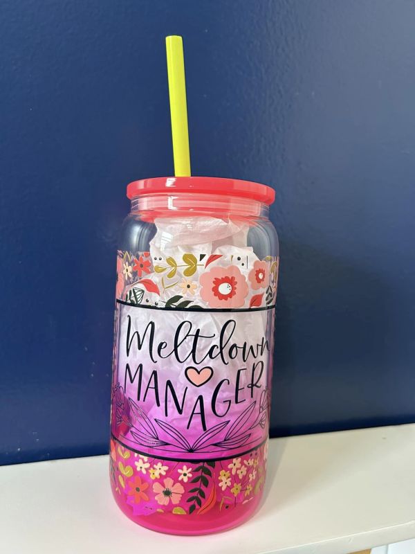 US RTS 16oz Sublimation Ombre Jelly Glass Can Free Shipping (25PCS/50PCS)