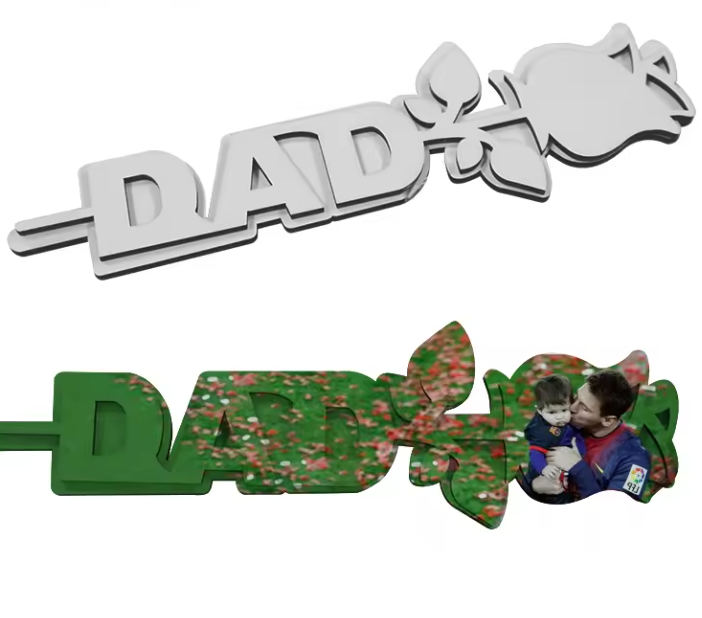 NEW RTS Sublimation Rose MDF Blanks Gift For Graduation and Mother's and Father's Day Free Shipping (20pcs/50pcs)