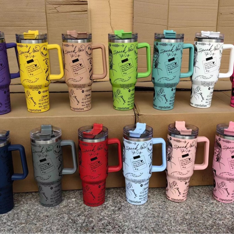 China RTS 40oz Tumblers with Taylor Prints！(20pcs)