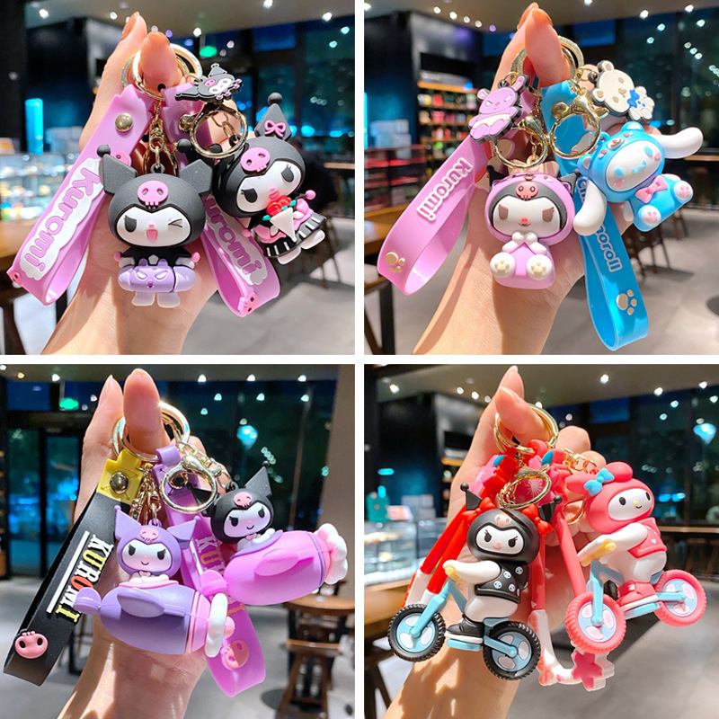 NEW RTS Carton Keychain Decoration Free Shipping (30pcs/60pcs)