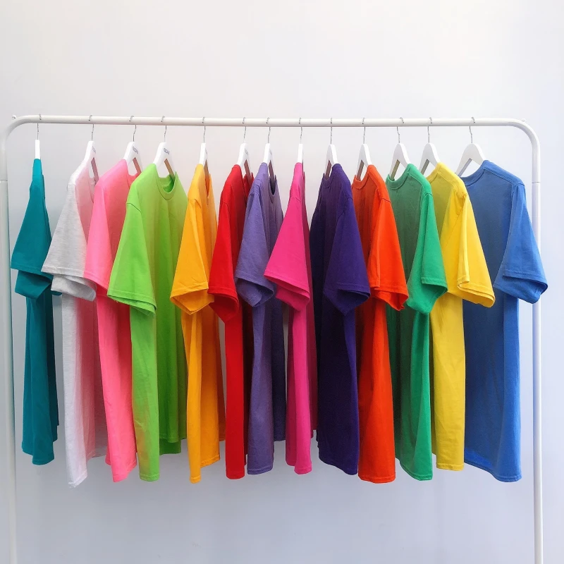 RTS 100% Cotton 180g 76000 T-shirt  Free Shipping(25PCS/50PCS)