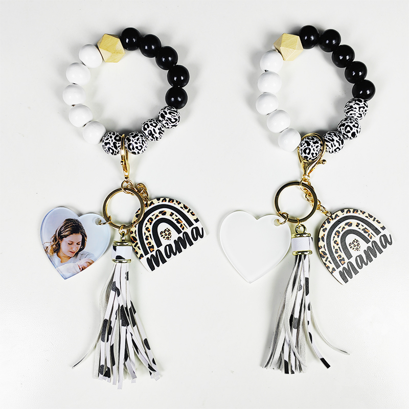 NEW RTS Sublimation Acrylic Mother's Day Bracelet Free Shipping (50pcs/100pcs)