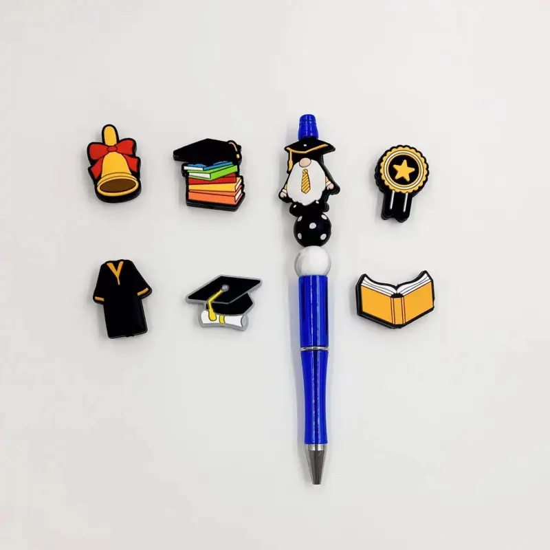 RTS Beads Focal Charm for Beadable Pens or Key-chain Free Shipping (200pcs/300pcs)