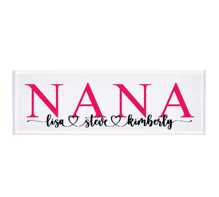 NEW RTS Sublimation Acrylic Blanks Gift for Mom Free Shipping (50pcs)