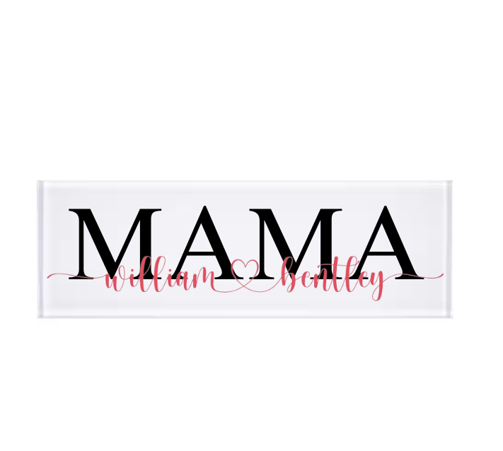 NEW RTS Sublimation Acrylic Blanks Gift for Mom Free Shipping (50pcs)