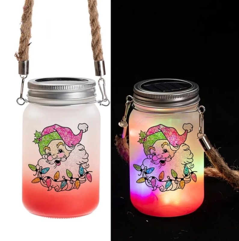 US RTS 14oz Sublimation Glass Blanks Mason Jar Lantern Free Shipping (36pcs)