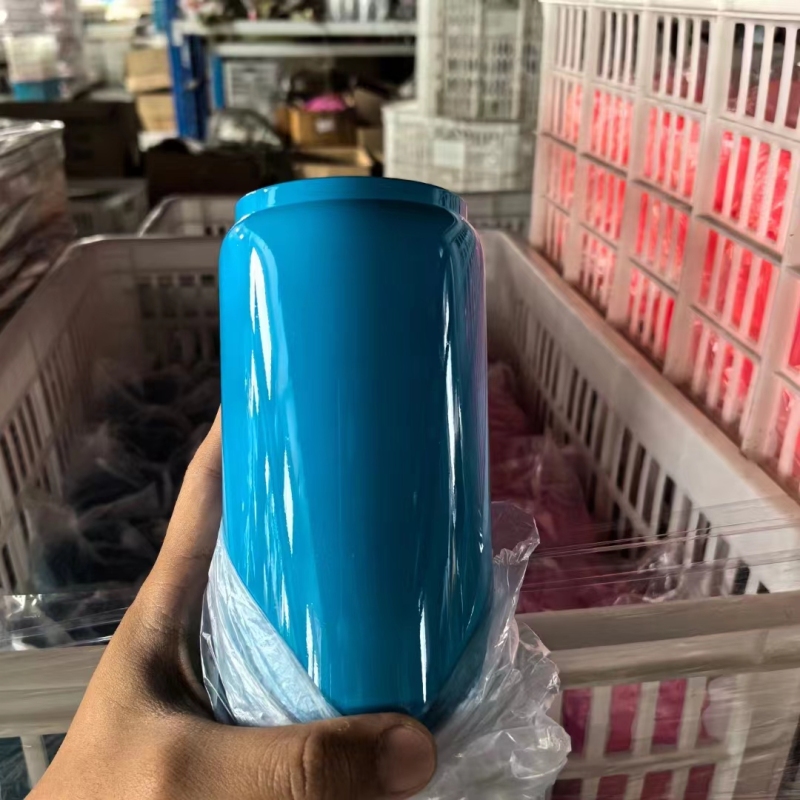 NEW China 16oz Sublimation NEON Glass Libby Can Free Shipping (50PCS)