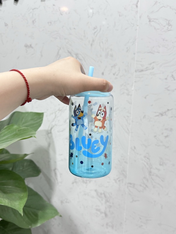 US RTS 16oz Sublimation Ombre Jelly Glass Can Free Shipping (25PCS/50PCS)