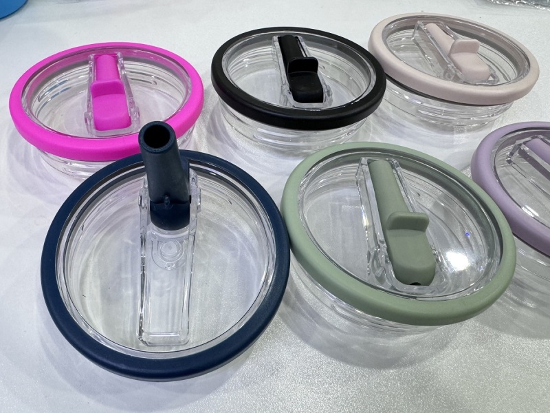RTS Flip Sip Lid/Top fit 40oz 1.0 & 2.0 Tumblers Free Shipping (20pcs/50pcs))