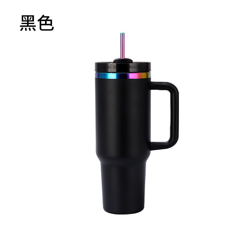 NEW US RTS 40oz Rainbow Plated Macaron Travel Mug for Laser Free Shipping (20PCS)
