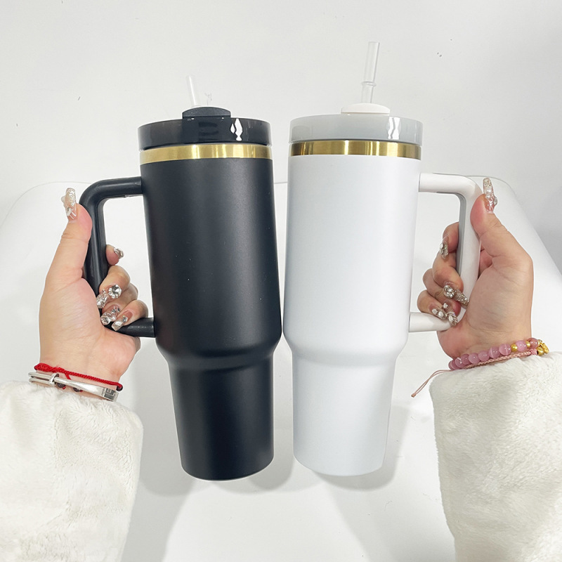 NEW US RTS 40oz Copper Plated Tumbler Mugs for Laser Free Shipping (20PCS)
