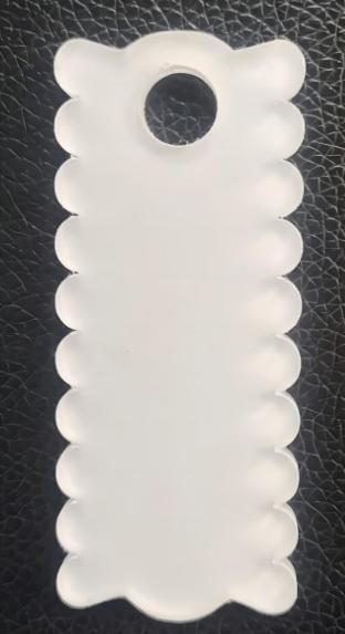NEW RTS Sublimation Blank 40oz Name Plate Acrylic Free Shipping (25PCS)