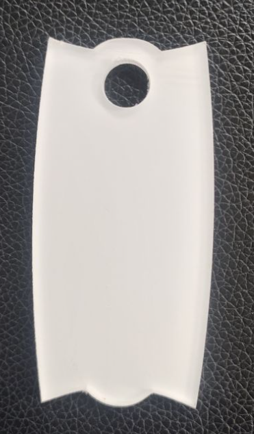 NEW RTS Sublimation Blank 40oz Name Plate Acrylic Free Shipping (25PCS)