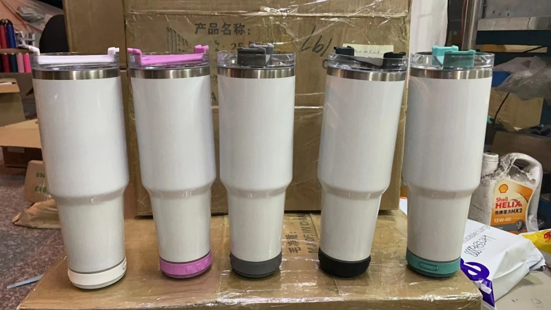 NEW China RTS 40oz Speaker Mug Bluetooth Tumbler Free Shipping (20PCS/40PCS)