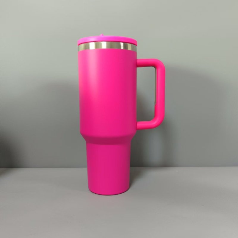 China RTS 40oz Flip Sip Lid Powder Coated Tumblers Travel Mugs Free Shipping (20PCS/40PCS/50PCS)