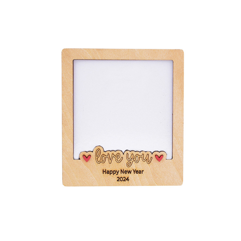 NEW RTS Sublimation Magnetic MDF Photo Frame Blank Gift for Father's Day Free Shipping (25pcs/50pcs)