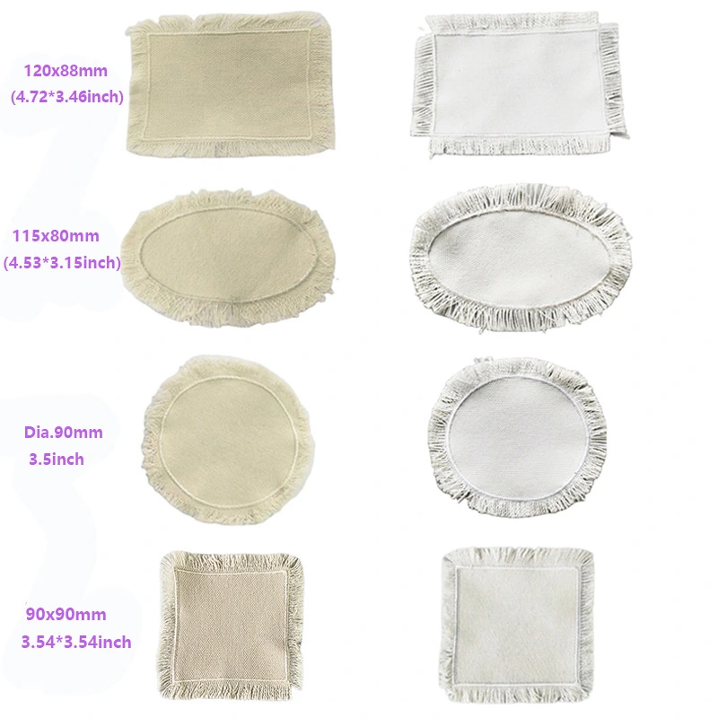 RTS Patch blank Embroidery  for Cloth/Hat（100pcs/200pcs）