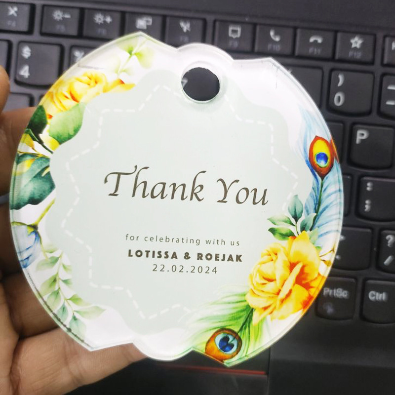 NEW RTS Sublimation Blank 40oz Name Plate Acrylic Free Shipping (25PCS)