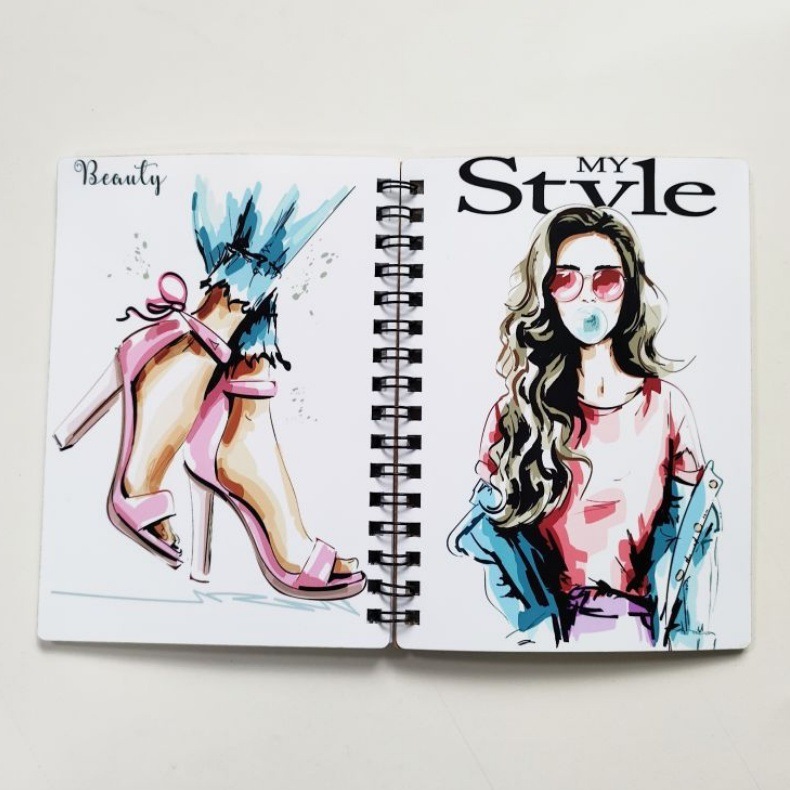 RTS A6 Sublimation White Notebook Journal 5.5''*4'' Free Shipping (25pcs/50pcs)