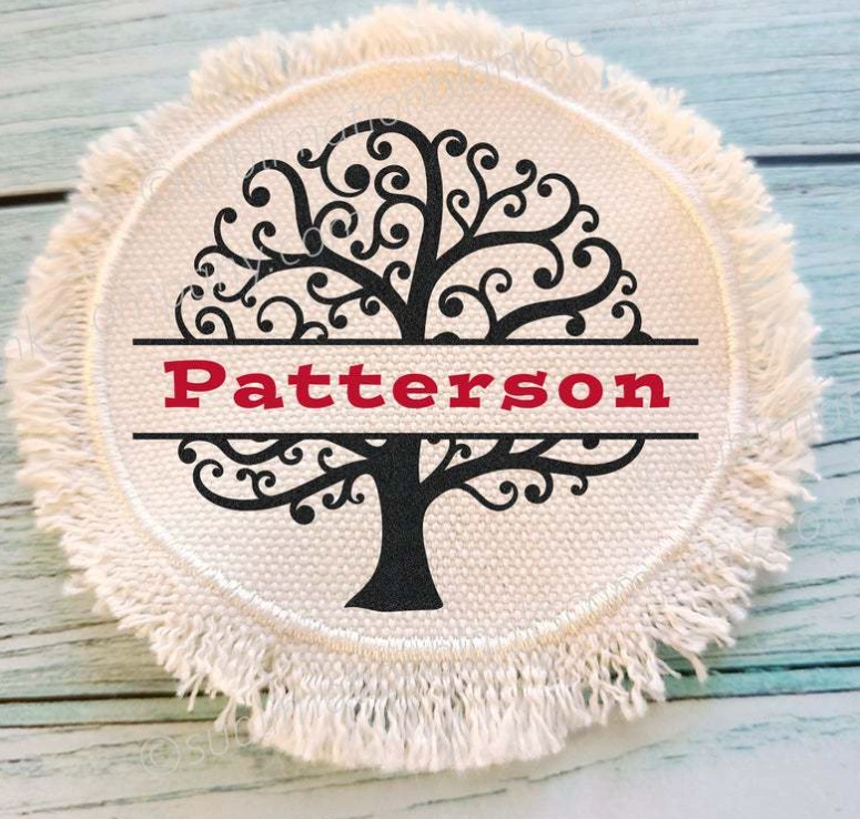RTS Patch blank Embroidery  for Cloth/Hat（100pcs/200pcs）