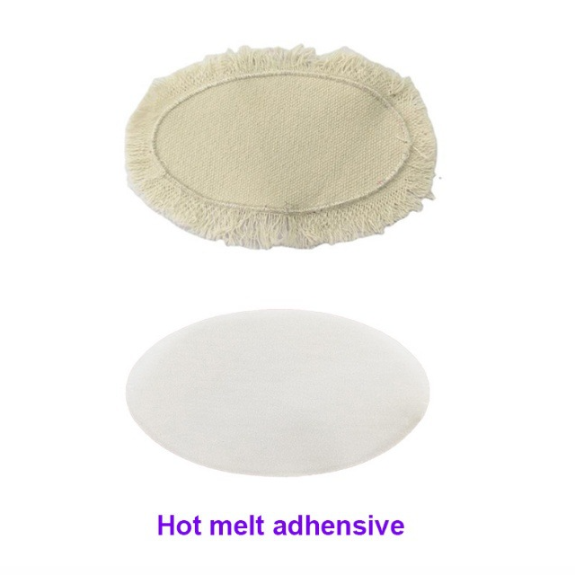 RTS Patch blank Embroidery  for Cloth/Hat（100pcs/200pcs）