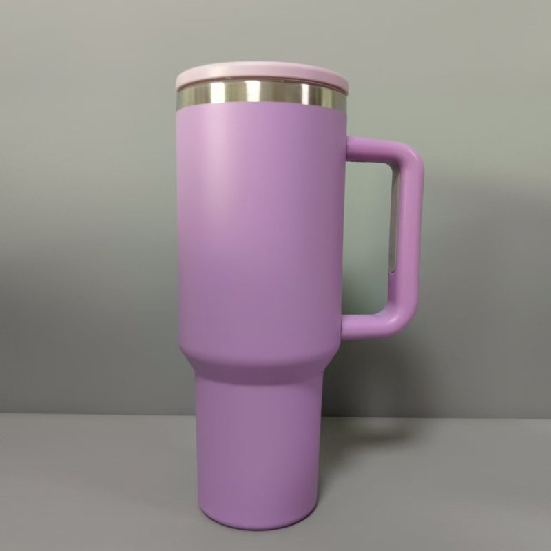 China RTS 40oz Leak-prrof Lid Powder Coated Tumblers Travel Mugs Free Shipping (20PCS/40PCS/50PCS)