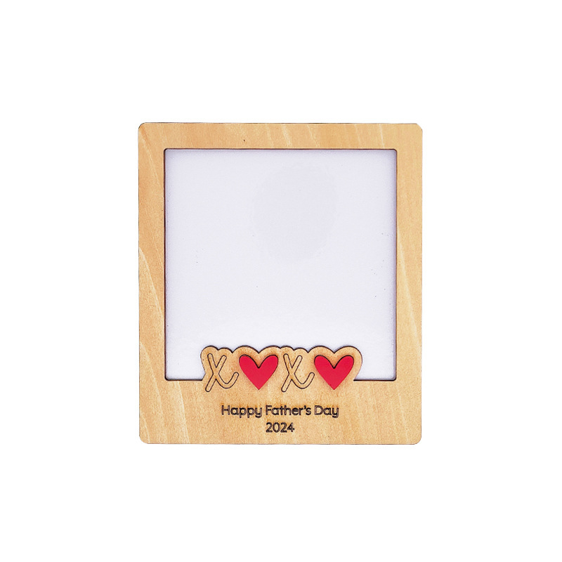 NEW RTS Sublimation Magnetic MDF Photo Frame Blank Gift for Father's Day Free Shipping (25pcs/50pcs)