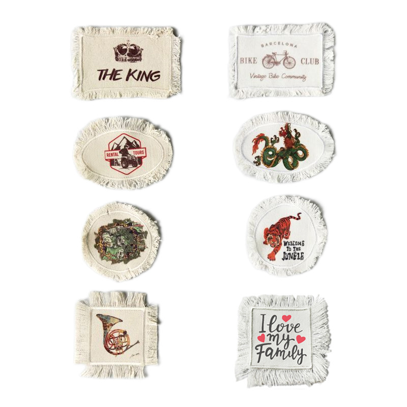 RTS Patch blank Embroidery  for Cloth/Hat（100pcs/200pcs）
