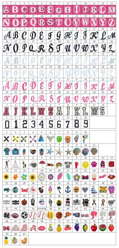 RTS Personalized Bogg Crocs Charms Accessories