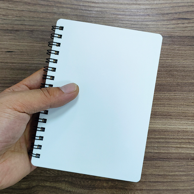 RTS A6 Sublimation White Notebook Journal 5.5''*4'' Free Shipping (25pcs/50pcs)