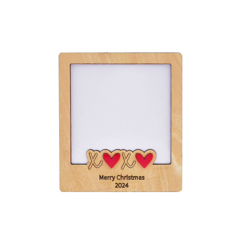 NEW RTS Sublimation Magnetic MDF Photo Frame Blank Gift for Father's Day Free Shipping (25pcs/50pcs)