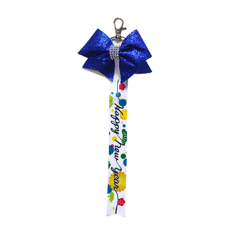 NEW RTS Sublimation Blank Bow Shape Keychain Free Shipping (50pcs/100pcs)