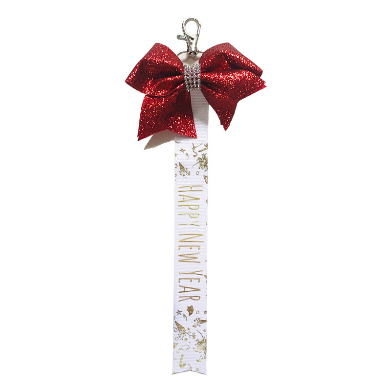 NEW RTS Sublimation Blank Bow Shape Keychain Free Shipping (50pcs/100pcs)