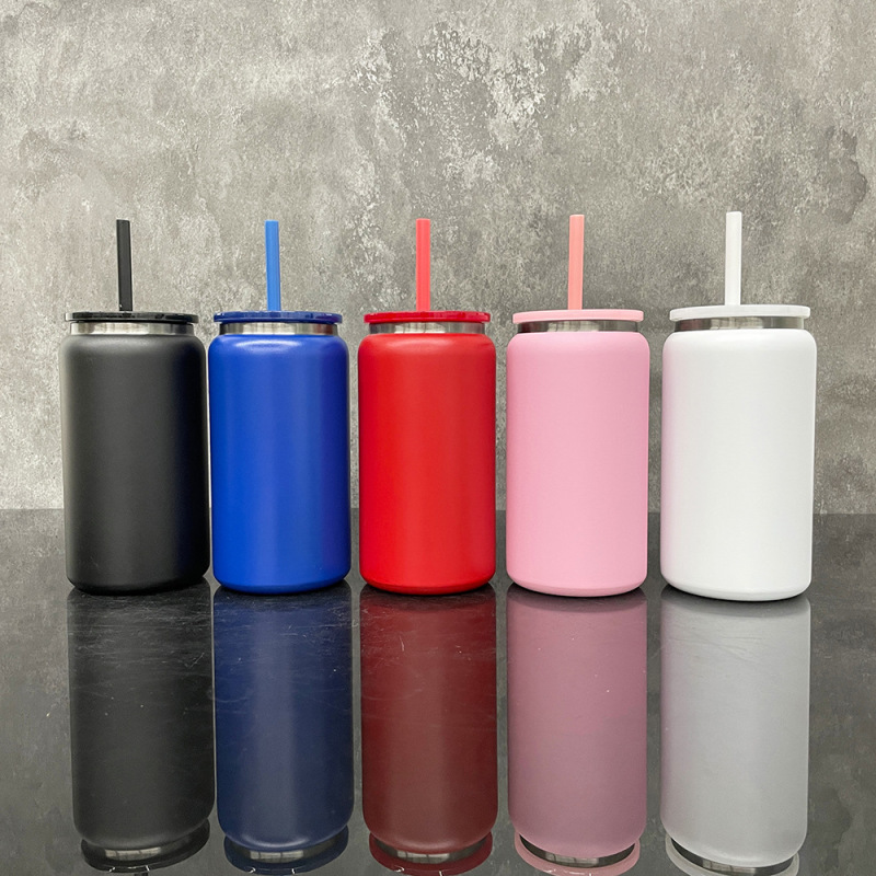 China RTS 16oz Powder Coated Copper Plated Can Stainless Steel Free Shipping (25PCS)