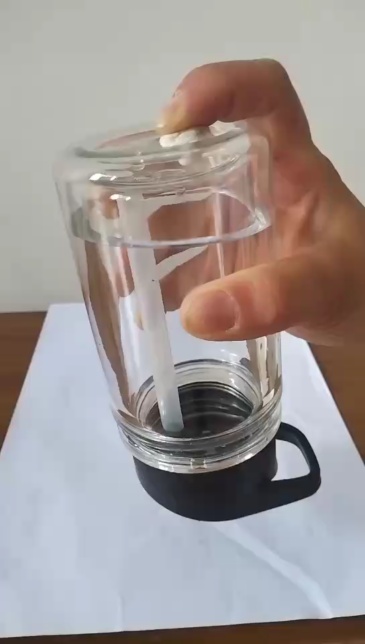 China RTS 10oz Double Walled Plastic Kids Cups Free Shipping (with hole and plugs) (50PCS)