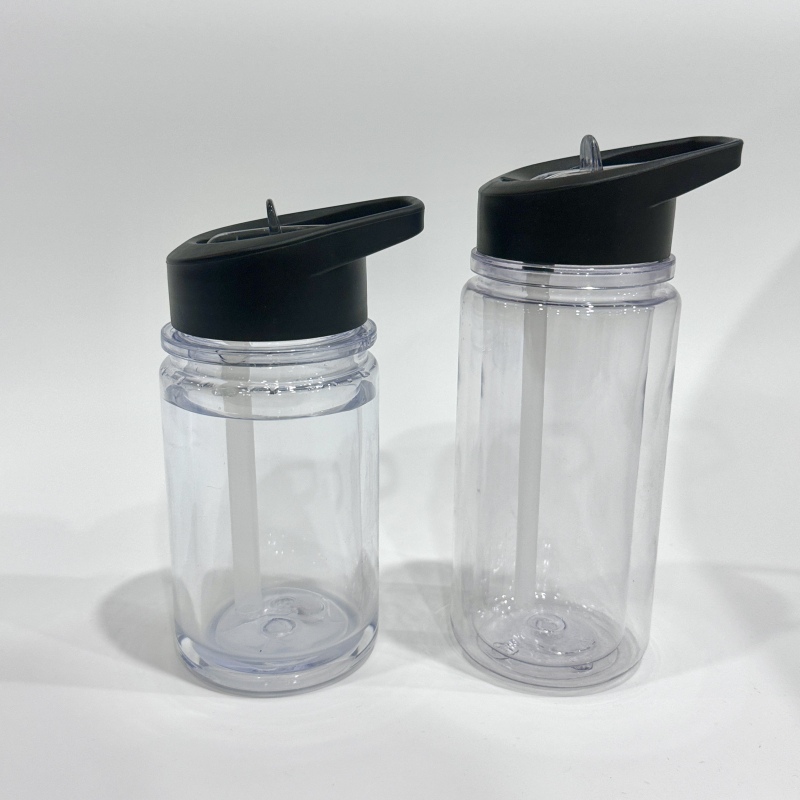 China RTS 10oz Double Walled Plastic Kids Cups Free Shipping (with hole and plugs) (50PCS)