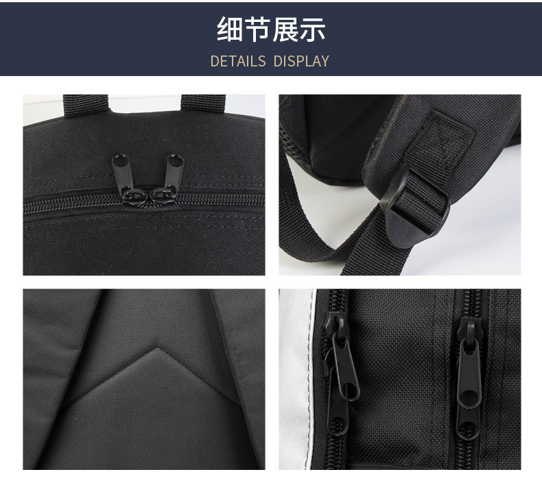 RTS Sublimation Blank 17inch Kids Schoolbag Backpack Lunch Bag Pencil Bag 3pcs in 1 set Free Shipping  (5sets/10sets)