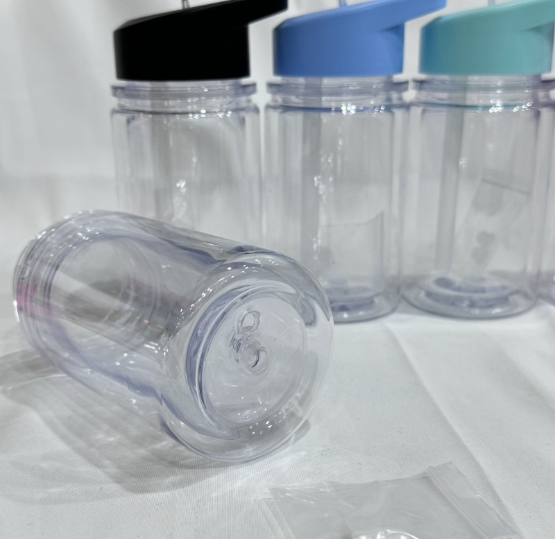 China RTS 10oz Double Walled Plastic Kids Cups Free Shipping (with hole and plugs) (25PCS)