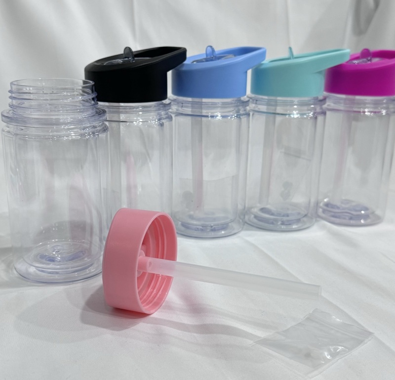 China RTS 10oz Double Walled Plastic Kids Cups Free Shipping (with hole and plugs) (30PCS)