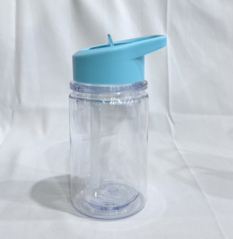 China RTS 10oz Double Walled Plastic Kids Cups Free Shipping (with hole and plugs) (30PCS)