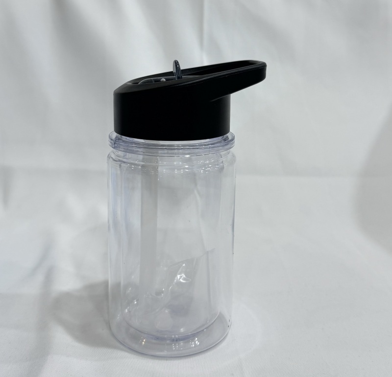 China RTS 10oz Double Walled Plastic Kids Cups Free Shipping (with hole and plugs) (30PCS)