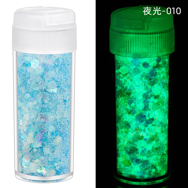 China RTS Glow in Dark Chuky Glitter for Halloween Free Shipping (25PCS/50PCS)